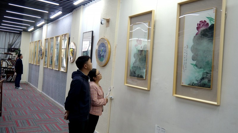 盛世和風——2023林清泉荷花作品全國巡展(北京首展)在宋莊開展