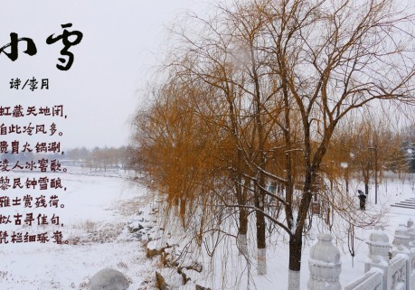 诗书摄影：李月写雪的诗