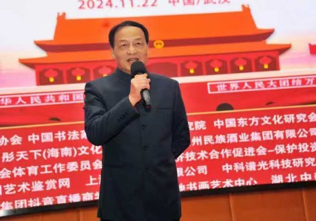 祝天华与他的国家军地书画院不断创新发展推动军地书画前行