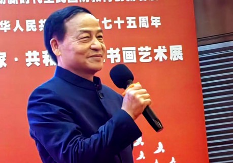 军地书画界核心领军人物祝天华在中国军地书画界的巨大影响力