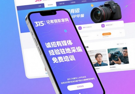 315记者摄影家网2026年招募开启！摄影会员+驻地采编同步报名中