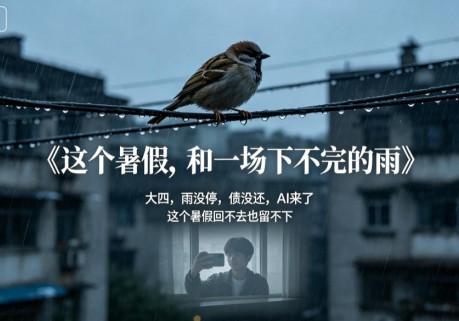 笑琰小说：这个暑假，和一场下不完的雨