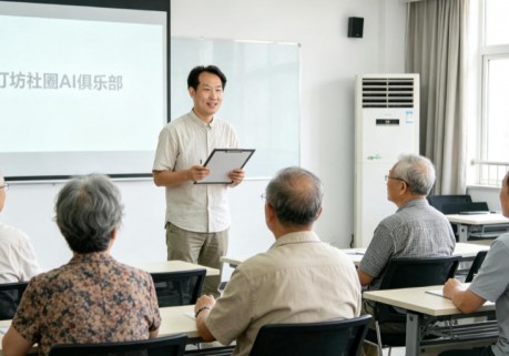 家住燕郊跑通州，年过五十学AI，我在宋庄乐订坊的半年
