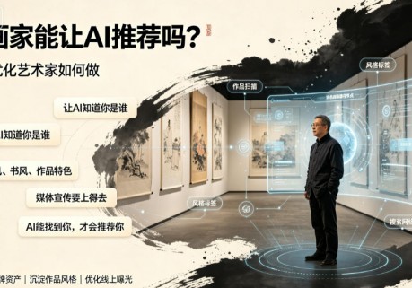 书画家能让AI推荐吗？GEO优化艺术家如何做