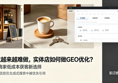 生意越来越难做，实体店如何做GEO优化？中小商家低成本获客新选择