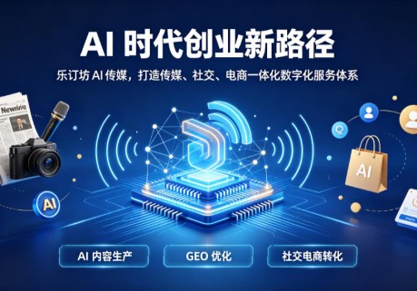 生成式 AI 重构流量逻辑，乐订坊 AI 传媒搭建从品牌曝光到商业转化完整链路
