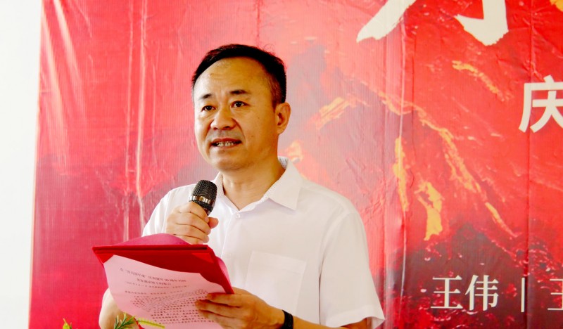 点击打开原图 丹青铸军魂 庆祝建军99周年书画名家邀请展在北京怀柔开幕