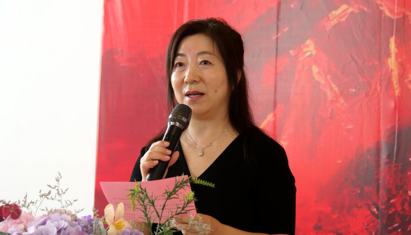 点击打开原图 丹青铸军魂 庆祝建军99周年书画名家邀请展在北京怀柔开幕
